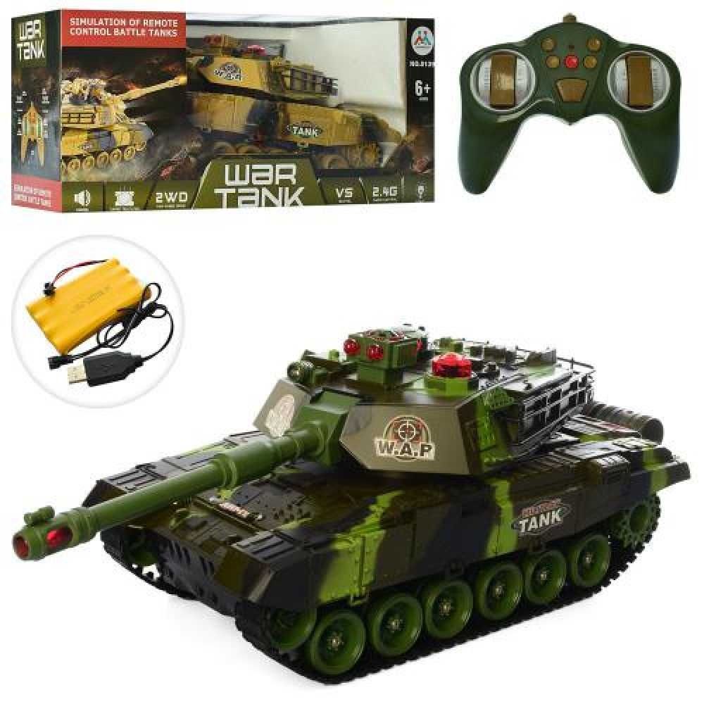 Танк на радиоуправлении WAR TANK 0139 55 см, подвижные детали, звук, свет, зеленый (123187)
Танк на радиоуправлении WAR TANK 0139 55 см, подвижные детали, звук, свет, зеленый (123187)