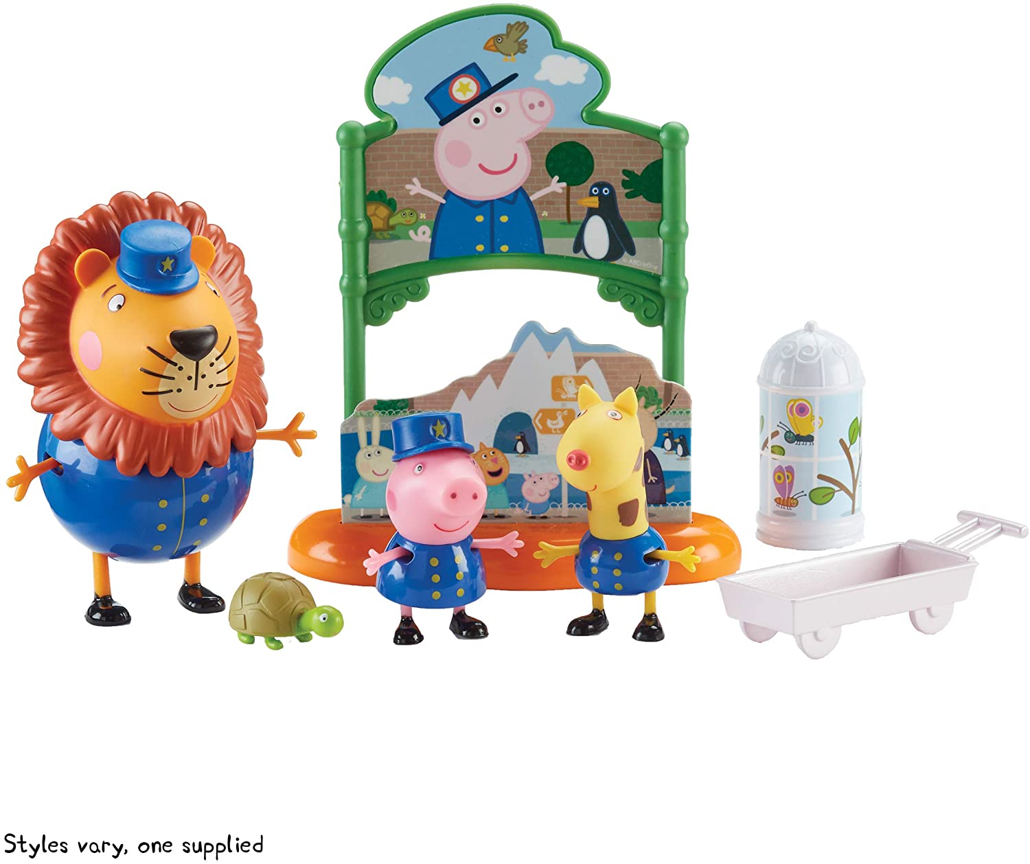 Набор Свинка Пеппа день в зоопарке Peppa Pig Day At the Zoo Leo The Lion Set (07173)
Набор Свинка Пеппа день в зоопарке Peppa Pig Day At the Zoo Leo The Lion Set (07173)