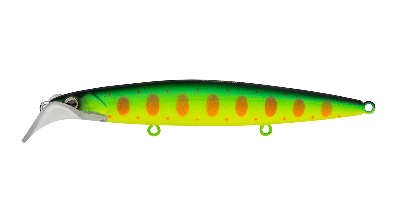 Воблер Минноу Strike Pro Scooter Minnow 110F, 110 мм, 11,8 гр, Загл. 1,5м.-2,5м., Плавающий, цвет: A209S Acid Mat Char, (EG-186F#A209S) (128507)
Воблер Минноу Strike Pro Scooter Minnow 110F, 110 мм, 11,8 гр, Загл. 1,5м.-2,5м., Плавающий, цвет: A209S Acid Mat Char, (EG-186F#A209S) (128507)