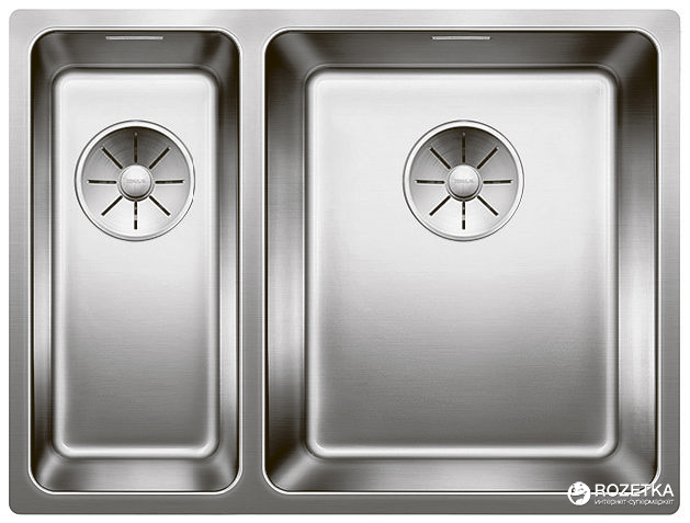Кухонная мойка BLANCO Andano 340/180-U с чашей справа (522977) + сливной гарнитур (234452)
Кухонная мойка BLANCO Andano 340/180-U с чашей справа (522977) + сливной гарнитур (234452)