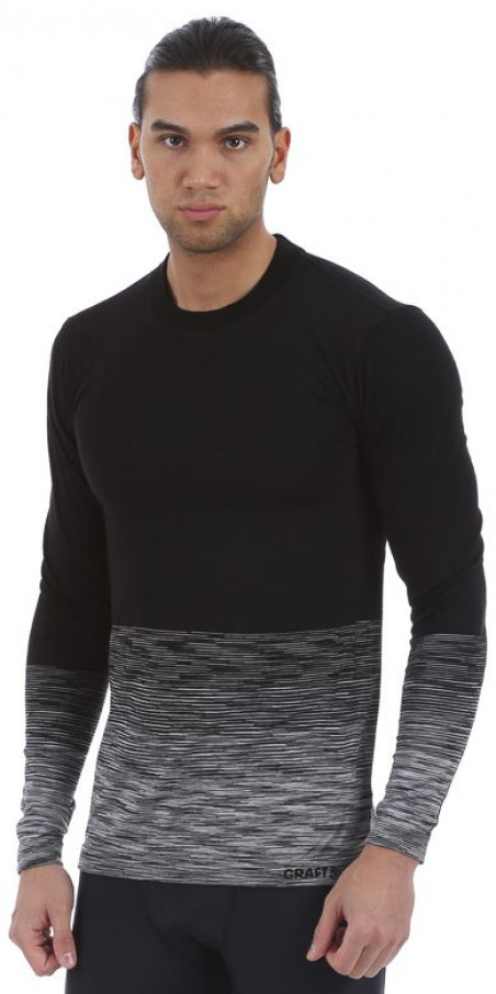 Термофутболка Craft Wool Comfort 2.0 Crewneck Longsleeve Shirt Men S Black/Dark grey melange 1905344
Термофутболка Craft Wool Comfort 2.0 Crewneck Longsleeve Shirt Men S Black/Dark grey melange 1905344