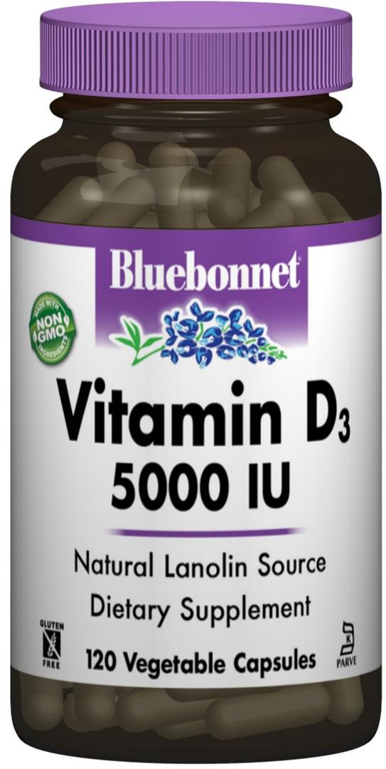 Витамины Bluebonnet Nutrition Витамин D3 5000IU 120 гелевых капсул (743715003699)
Витамины Bluebonnet Nutrition Витамин D3 5000IU 120 гелевых капсул (743715003699)