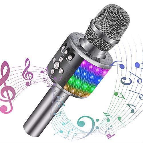 Беспроводной портативный караоке микрофон с led подсветкой MK2L Silver bluetooth микрофон караоке с динамиком PPU-223371
Беспроводной портативный караоке микрофон с led подсветкой MK2L Silver bluetooth микрофон караоке с динамиком PPU-223371