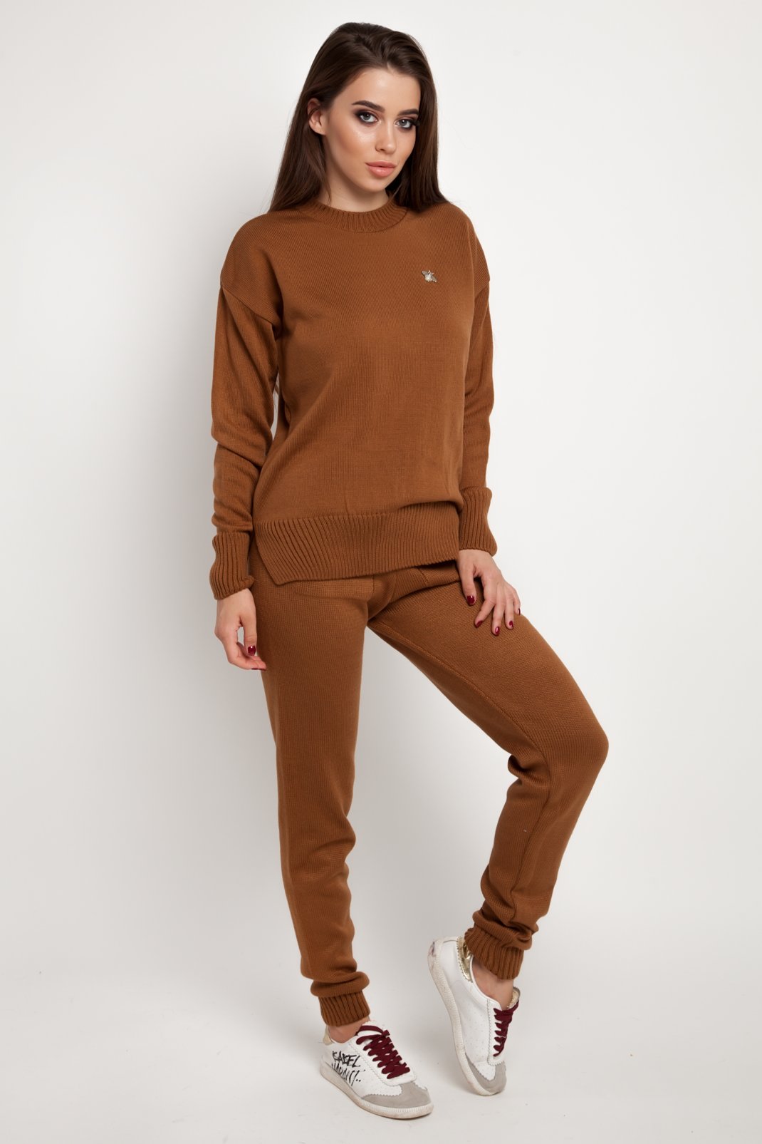 Вязаный костюм Tales Полоска M коричневый (TALES-sr2003.2)
Вязаный костюм Tales Полоска M коричневый (TALES-sr2003.2)