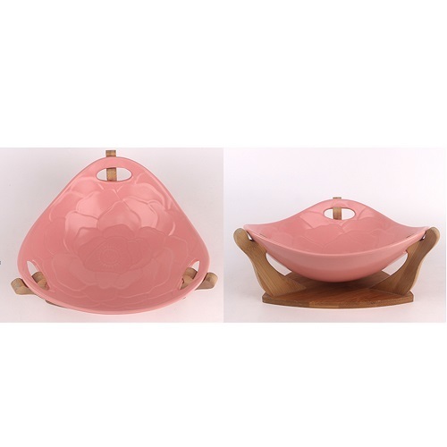 Фруктовница на бамбуковой подставке STN Pink Classic 31 х 31 х 12 см (MC3655-12)
Фруктовница на бамбуковой подставке STN Pink Classic 31 х 31 х 12 см (MC3655-12)