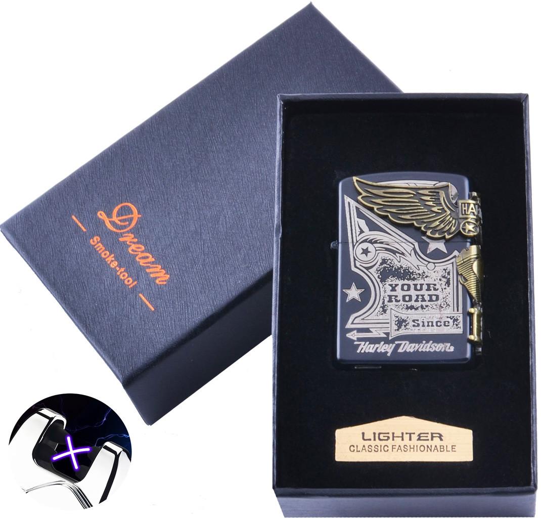Электроимпульсная зажигалка в подарочной коробке Harley-Davidson №HL-119-2 Lighter
Электроимпульсная зажигалка в подарочной коробке Harley-Davidson №HL-119-2 Lighter
