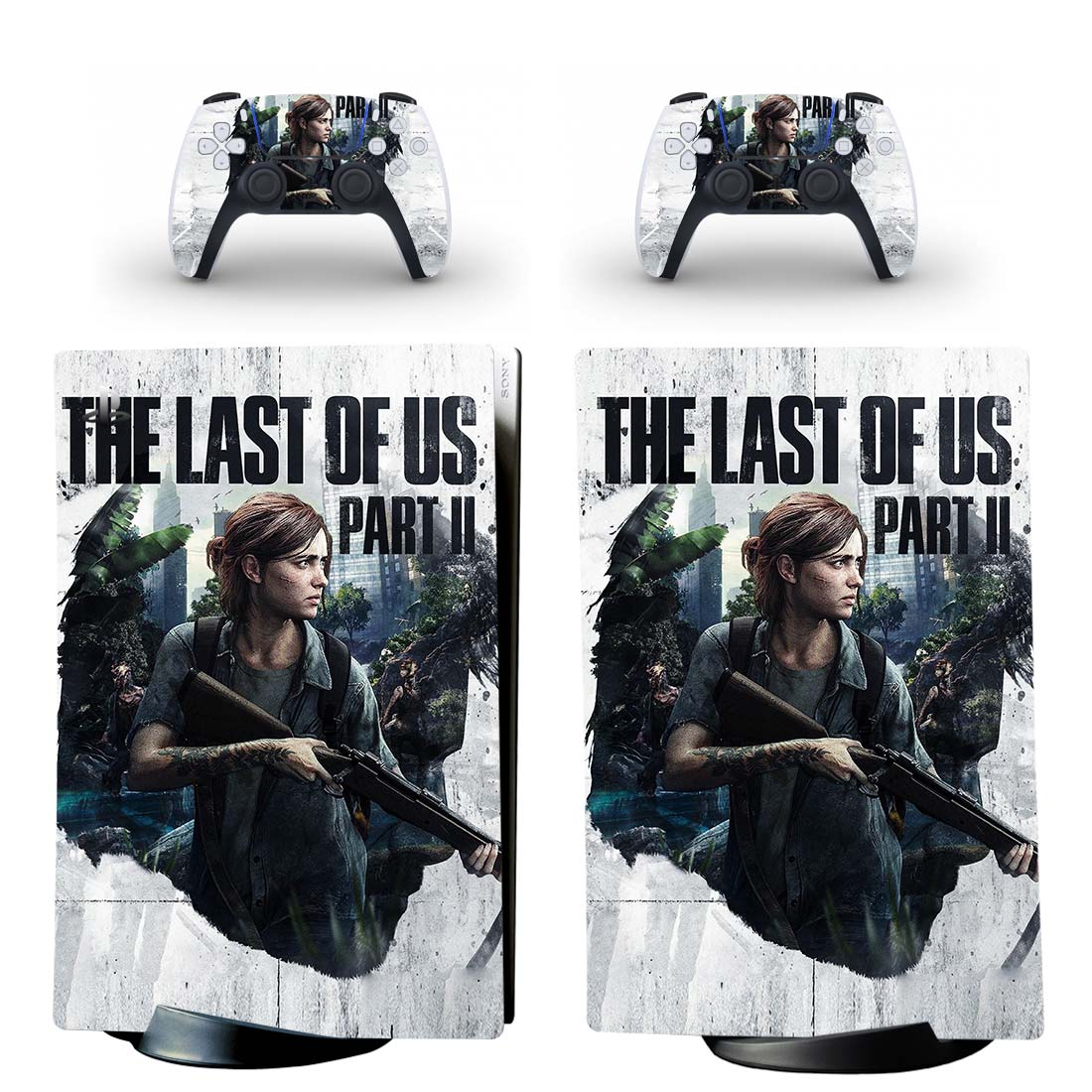 Виниловые наклейки на PS5 Digital Edition и геймпад DualSense Last of Us Part 2 Sony PlayStation 5 игровая консоль Skin (PV5003)
Виниловые наклейки на PS5 Digital Edition и геймпад DualSense Last of Us Part 2 Sony PlayStation 5 игровая консоль Skin (PV5003)