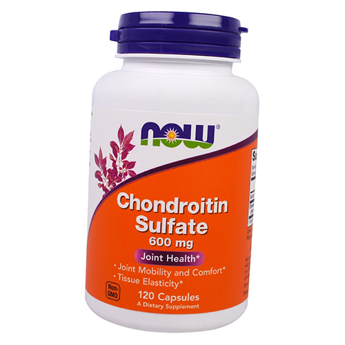 Хондроитин Сульфат Натрия, Chondroitin Sulfate 600, Now Foods 120капс (03128021)
Хондроитин Сульфат Натрия, Chondroitin Sulfate 600, Now Foods 120капс (03128021)