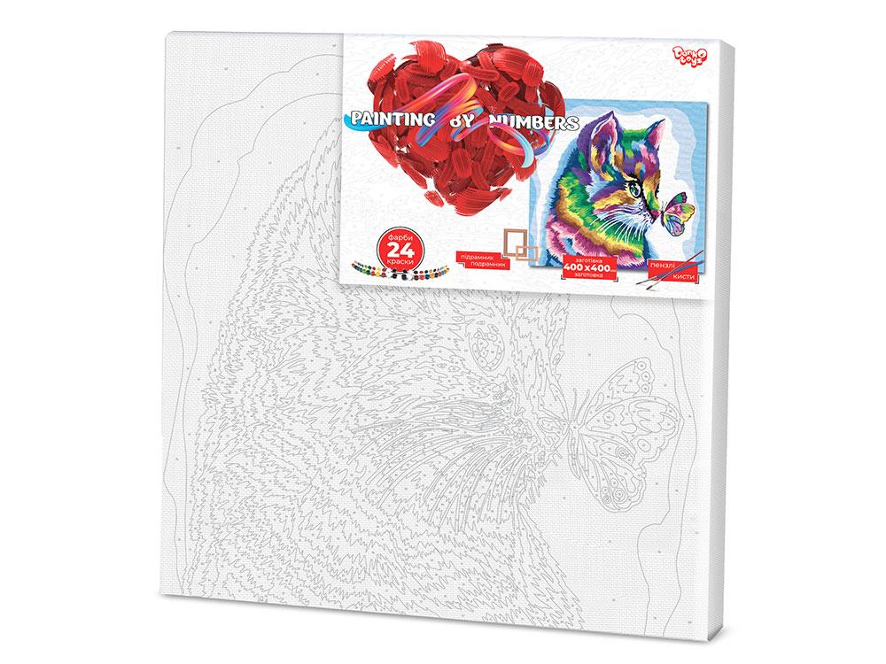 Картина по номерам Danko Toys креативна творчість Painting by numbers 40см*40см економ №8 Кіт
Картина по номерам Danko Toys креативна творчість Painting by numbers 40см*40см економ №8 Кіт
