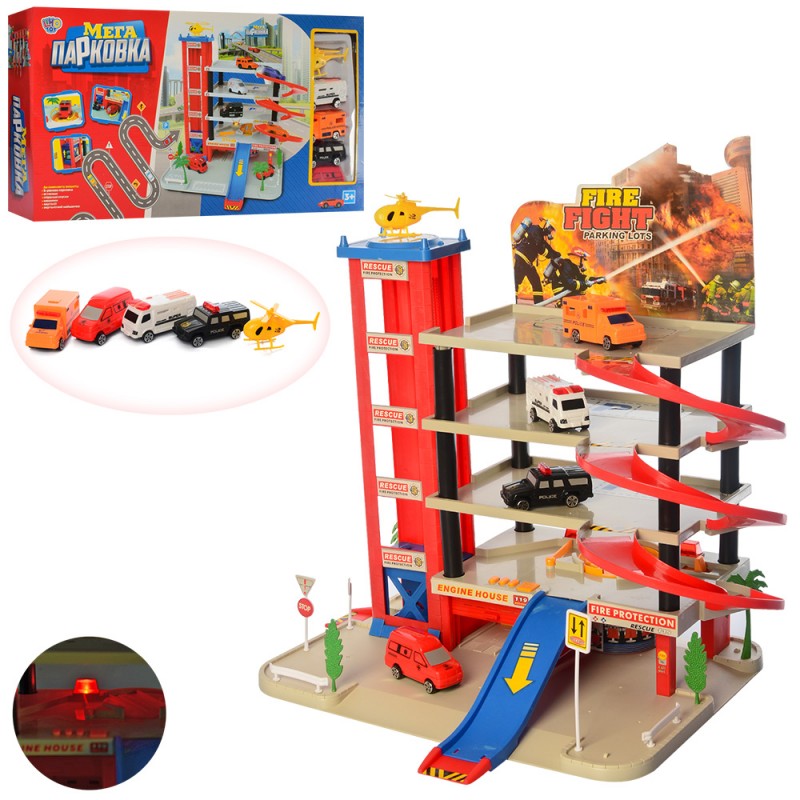 Игровой гараж с машинками Limo toy 5 этажный, транспорт 4 шт, 8 см, деревья 0845
Игровой гараж с машинками Limo toy 5 этажный, транспорт 4 шт, 8 см, деревья 0845