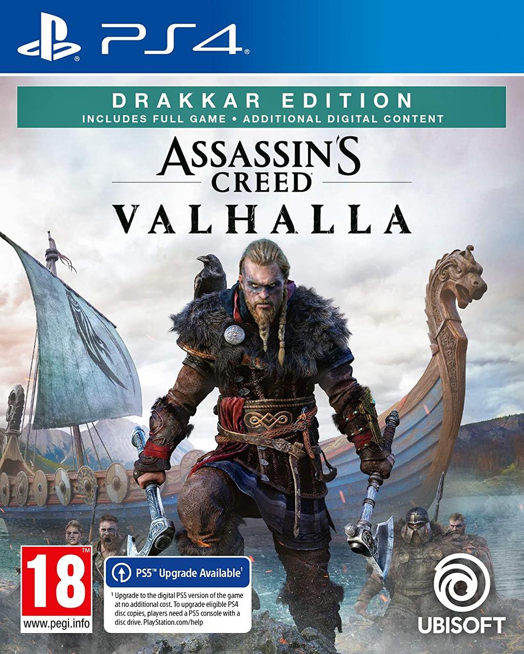 Assassin's Creed Valhalla Drakkar Edition (російська версія) PS4 
Assassin's Creed Valhalla Drakkar Edition (російська версія) PS4