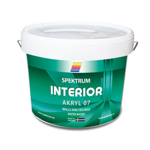 Краска латексная акриловая Spektrum Interior 07 полуматовая база В полупрозрачная
Краска латексная акриловая Spektrum Interior 07 полуматовая база В полупрозрачная