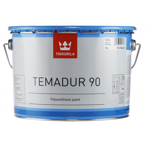 Краска акрилоуретановая 2К А Темадур 90 Tikkurila Temadur 90 алюминиевая (мелкий металлик) THL-209
Краска акрилоуретановая 2К А Темадур 90 Tikkurila Temadur 90 алюминиевая (мелкий металлик) THL-209