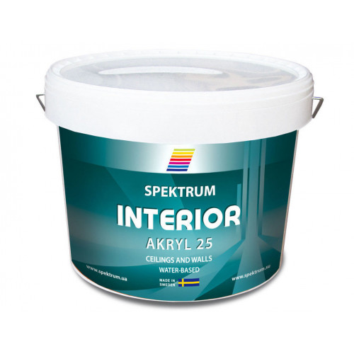 Краска акриловая Spektrum Interior 25 влагостойкая глянцевая база В полупрозрачная
Краска акриловая Spektrum Interior 25 влагостойкая глянцевая база В полупрозрачная