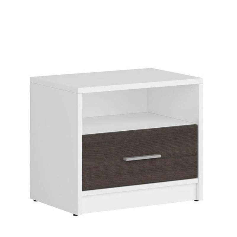 Прикроватная тумбочка с ящиком и нишей Nepo Plus Black Red White 50x43x34 011841
Прикроватная тумбочка с ящиком и нишей Nepo Plus Black Red White 50x43x34 011841