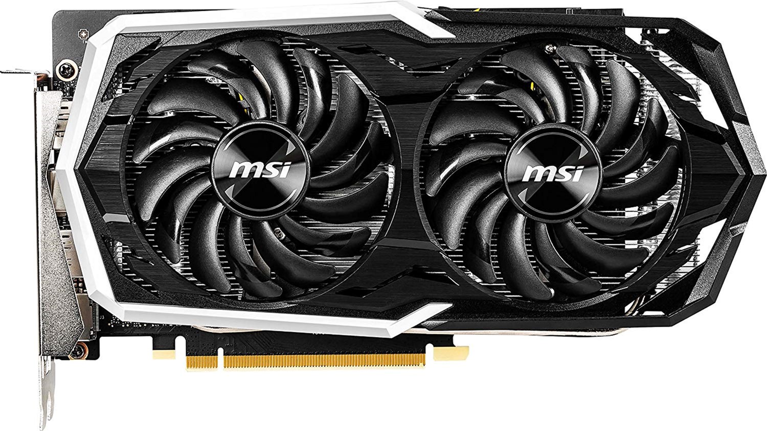 MSI PCI-Ex GeForce GTX 1660 Ti Armor 6G OC 6GB GDDR6 (192bit) (1860/12000) (3 x DisplayPort, 1 x HDMI 2.0b) (GTX 1660 Ti ARMOR 6G OC)
MSI PCI-Ex GeForce GTX 1660 Ti Armor 6G OC 6GB GDDR6 (192bit) (1860/12000) (3 x DisplayPort, 1 x HDMI 2.0b) (GTX 1660 Ti ARMOR 6G OC)
