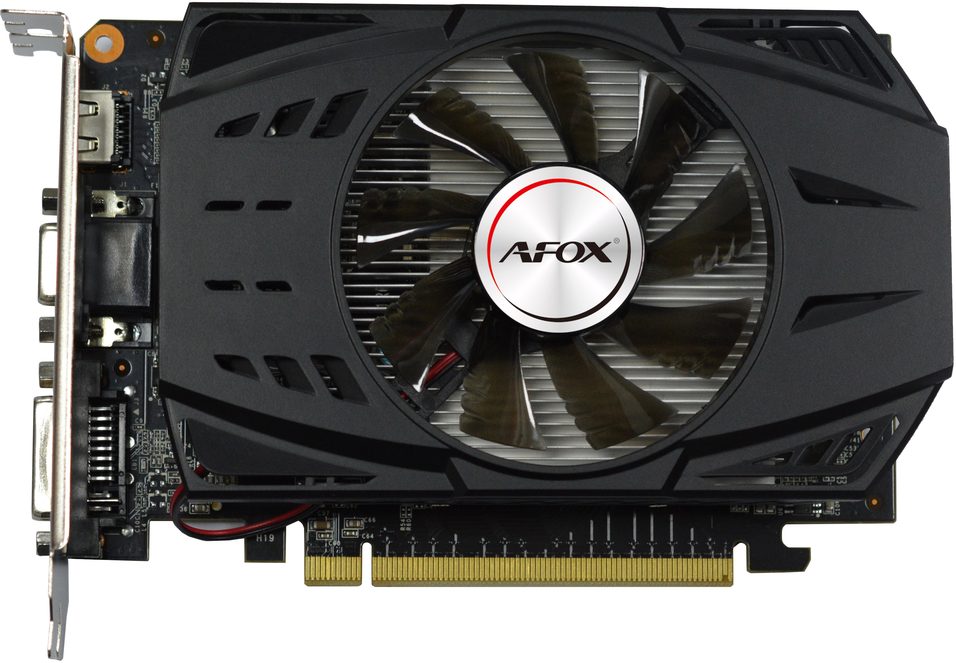 AFOX PCI-Ex GeForce GT730 2GB GDDR5 (128bit) (800/3200) (DVI, VGA, HDMI) (AF730-2048D5H5)
AFOX PCI-Ex GeForce GT730 2GB GDDR5 (128bit) (800/3200) (DVI, VGA, HDMI) (AF730-2048D5H5)