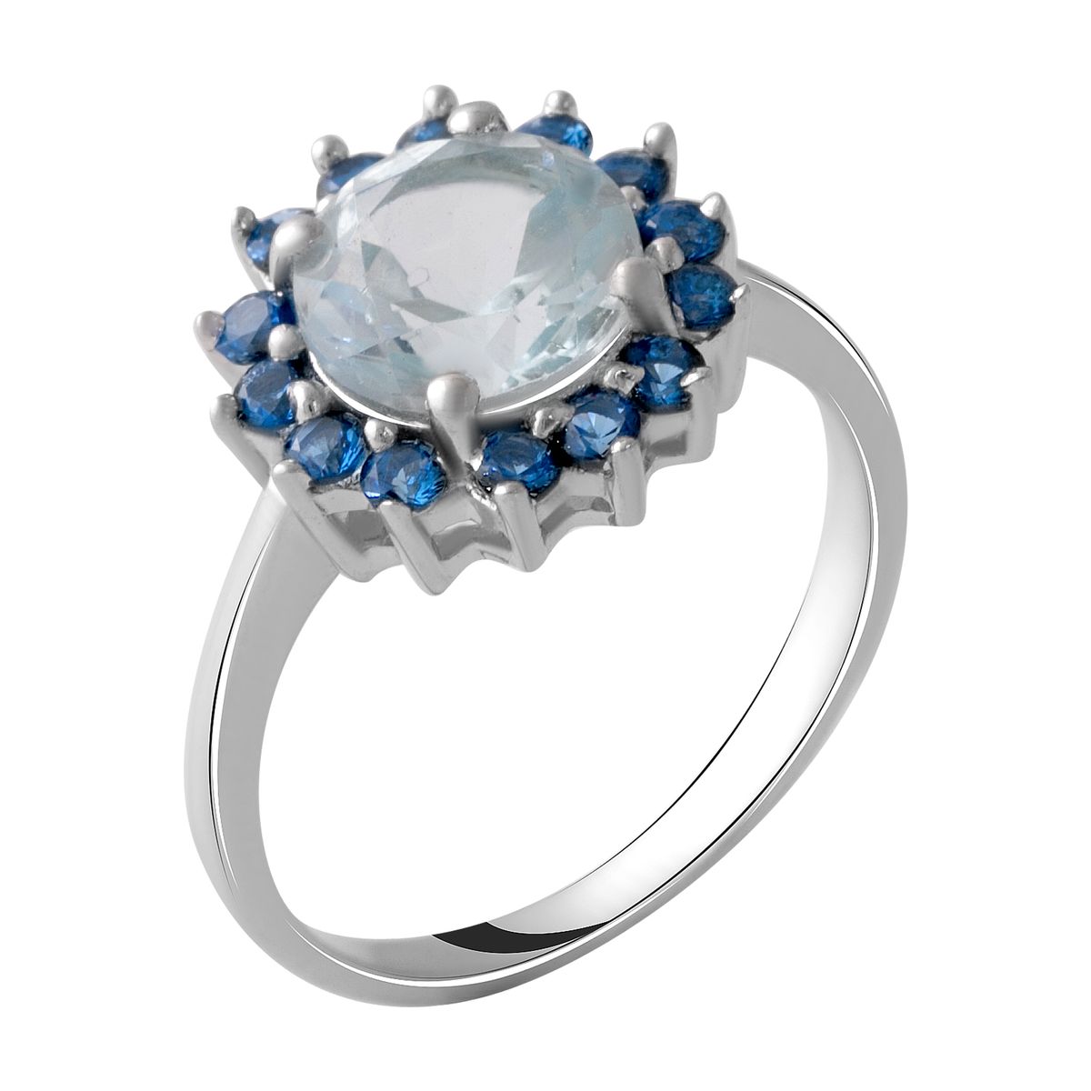 Серебряное кольцо LAMIA с натуральным топазом 2.38ct, аквамарином nano 17 размер
Серебряное кольцо LAMIA с натуральным топазом 2.38ct, аквамарином nano 17 размер