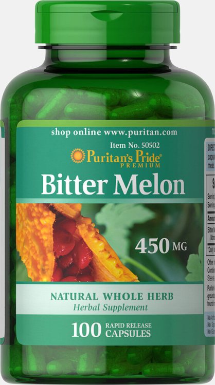 Специальный продукт Puritan's Pride Bitter Melon 450 mg 100 капсул (4384301488)
Специальный продукт Puritan's Pride Bitter Melon 450 mg 100 капсул (4384301488)