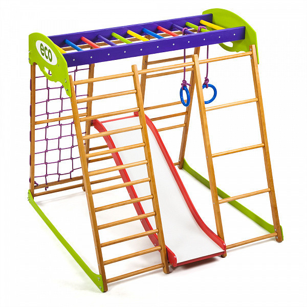 Детский спортивный комплекс SportBaby Карамелька Plus 1 для квартиры 130 х 124 х 132 см
Детский спортивный комплекс SportBaby Карамелька Plus 1 для квартиры 130 х 124 х 132 см