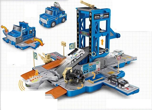 Детский игровой набор паркинг Joy Toy Полиция E7001-2 со звуковыми и световыми эффектами (123278)
Детский игровой набор паркинг Joy Toy Полиция E7001-2 со звуковыми и световыми эффектами (123278)