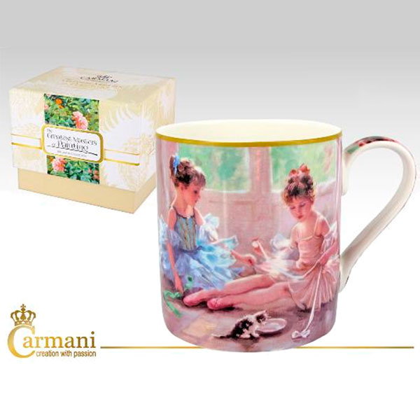 Фарфоровая кружка В балетной школе Carmani T-SS32113
Фарфоровая кружка В балетной школе Carmani T-SS32113