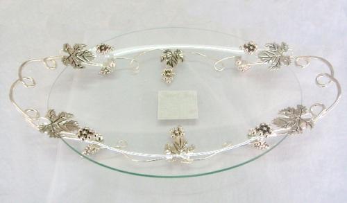 Блюдо сервировочное овальное с ручками декоративное Grapes 43х24х8см S&T DP40870
Блюдо сервировочное овальное с ручками декоративное Grapes 43х24х8см S&T DP40870