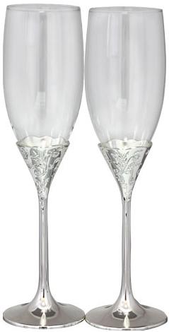 Набор 2 фужера Wedding Fondness для шампанского 220мл, стекло и металл S&T DP39069
Набор 2 фужера Wedding Fondness для шампанского 220мл, стекло и металл S&T DP39069