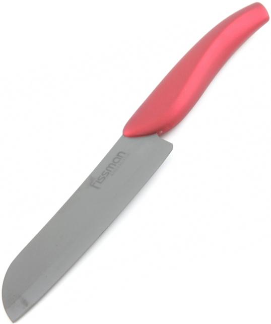 Нож кухонный сантоку Torro с керамическим лезвием Zirconium Plus 13см Fissman DP38072
Нож кухонный сантоку Torro с керамическим лезвием Zirconium Plus 13см Fissman DP38072