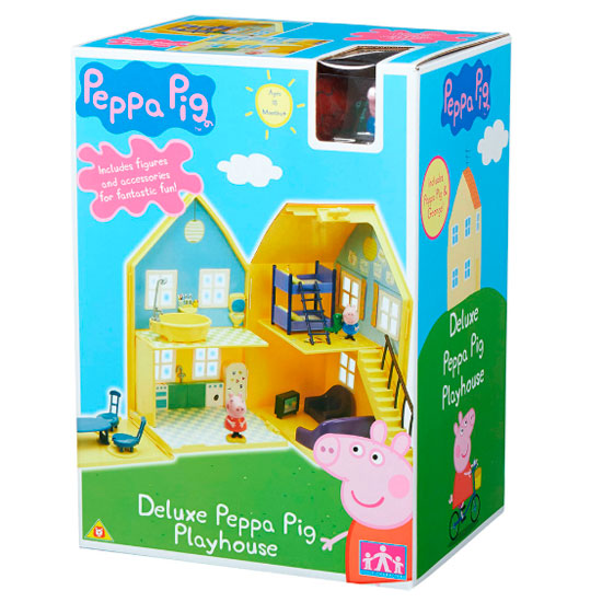 Игровой набор Peppa Загородный Дом Пеппы с 2 фигурками Toy Options OL29604
Игровой набор Peppa Загородный Дом Пеппы с 2 фигурками Toy Options OL29604