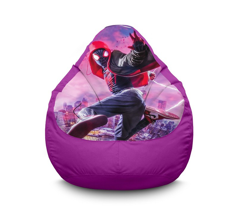 Кресло груша iPuff "Spider-Man. Into the Spider-Verse" Оксфорд XL (80x110 см) Сиреневый
Кресло груша iPuff "Spider-Man. Into the Spider-Verse" Оксфорд XL (80x110 см) Сиреневый