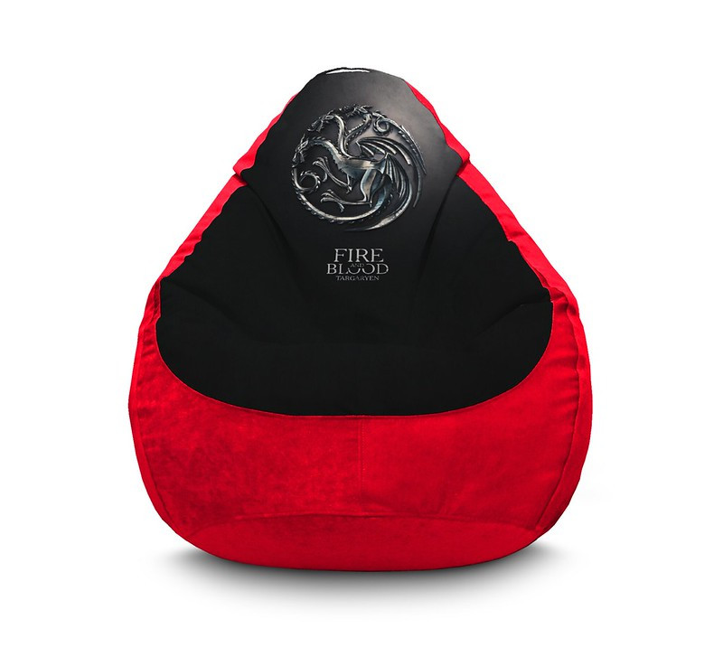 Кресло мешок iPuff "Game of Thrones. Fire and blood" Флок XXL (90х125 см) Красный
Кресло мешок iPuff "Game of Thrones. Fire and blood" Флок XXL (90х125 см) Красный