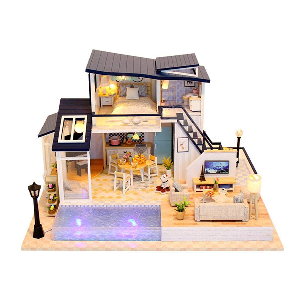 3D Румбокс DIY House "Коттедж с Бассейном" Doll House Кукольный Домик от CuteBee (V548SD)
3D Румбокс DIY House "Коттедж с Бассейном" Doll House Кукольный Домик от CuteBee (V548SD)