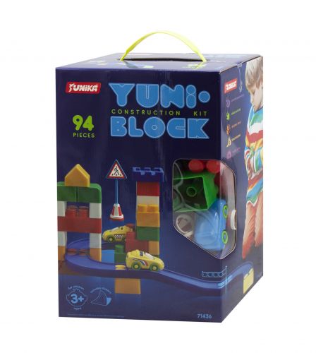 Конструктор детский UNIKA "YUNI-BLOCK" 94 детали 1436 9367179
Конструктор детский UNIKA "YUNI-BLOCK" 94 детали 1436 9367179