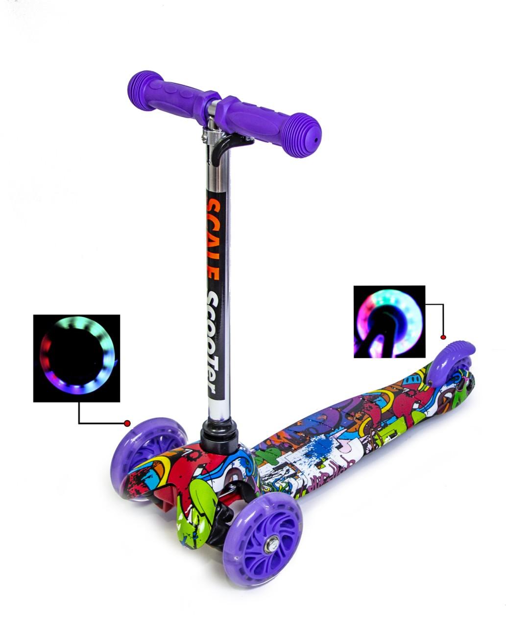 Детский самокат SCOOTER MICRO MINI Светящиеся колеса GRAFFITY VIOLET (SD 964663062)
Детский самокат SCOOTER MICRO MINI Светящиеся колеса GRAFFITY VIOLET (SD 964663062)