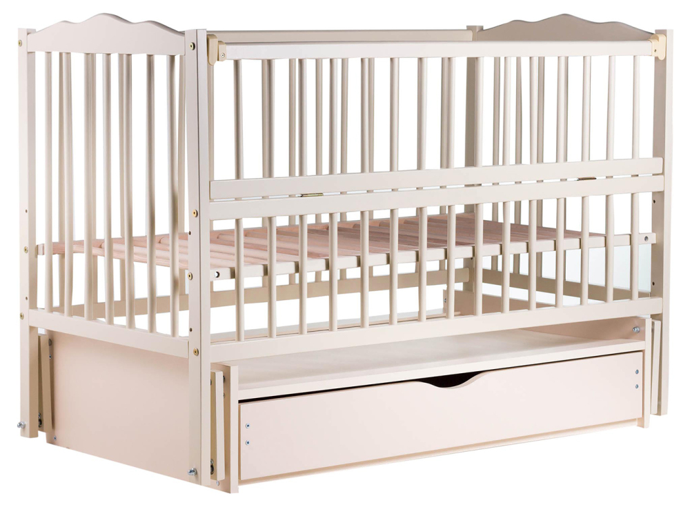Кровать Babyroom Веселка маятник, ящик, откидной бок DVMYO-3 бук слоновая кость. 34049
Кровать Babyroom Веселка маятник, ящик, откидной бок DVMYO-3 бук слоновая кость. 34049