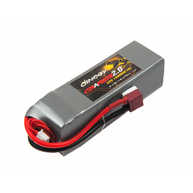 Аккумулятор Dinogy G2.0 Li-Pol 1300mAh 22.2V 6S 70C 31x35x105мм T-Plug (DLC-6S1300XTL-T)
Аккумулятор Dinogy G2.0 Li-Pol 1300mAh 22.2V 6S 70C 31x35x105мм T-Plug (DLC-6S1300XTL-T)