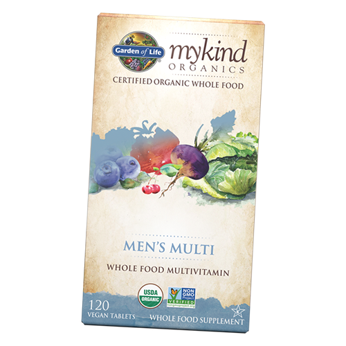 Органические Витамины для мужчин, MyKind Organics Men's Multi, Garden of Life 120вегтаб (36473021)
Органические Витамины для мужчин, MyKind Organics Men's Multi, Garden of Life 120вегтаб (36473021)