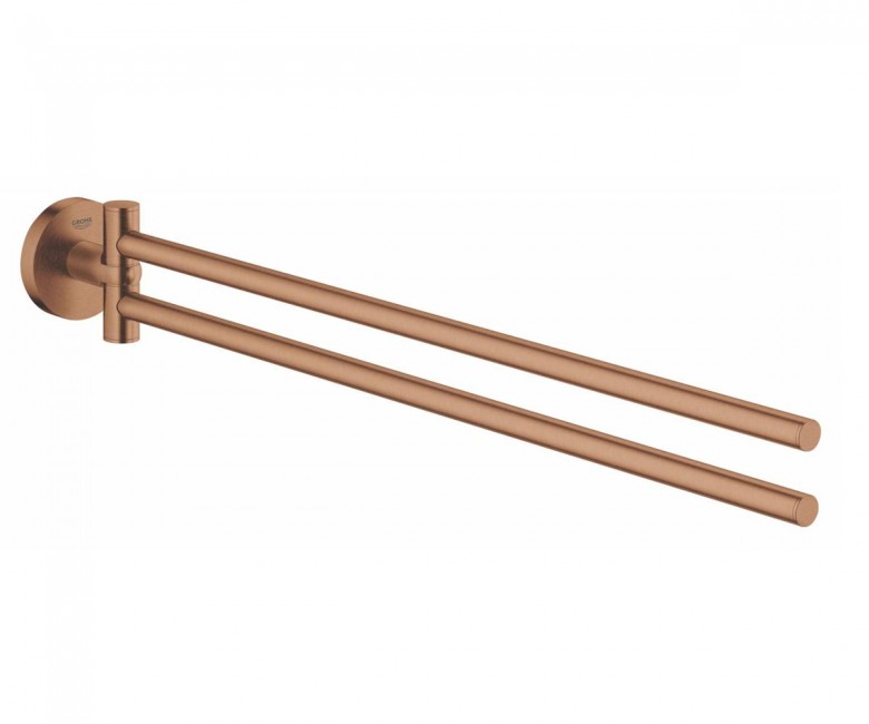 Полотенцедержатель двойной, поворотный 43.9см GROHE ESSENTIALS 40371DL1 цвет теплый закат матовый (58178)
Полотенцедержатель двойной, поворотный 43.9см GROHE ESSENTIALS 40371DL1 цвет теплый закат матовый (58178)