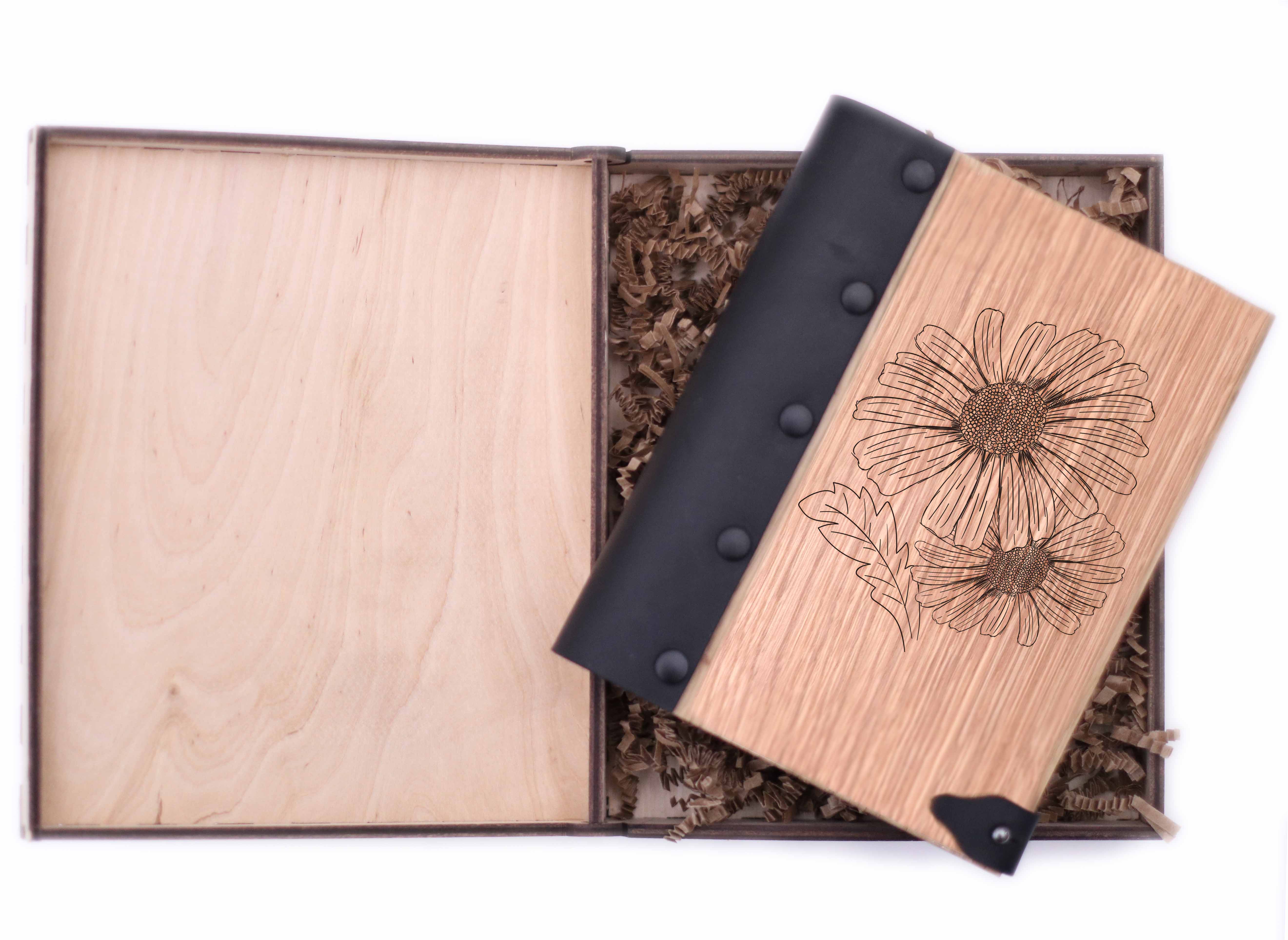 Блокнот WOODEN NOTEBOOK Ромашка Деревянная обложка А6 в точку 80 листов (WN0051)
Блокнот WOODEN NOTEBOOK Ромашка Деревянная обложка А6 в точку 80 листов (WN0051)