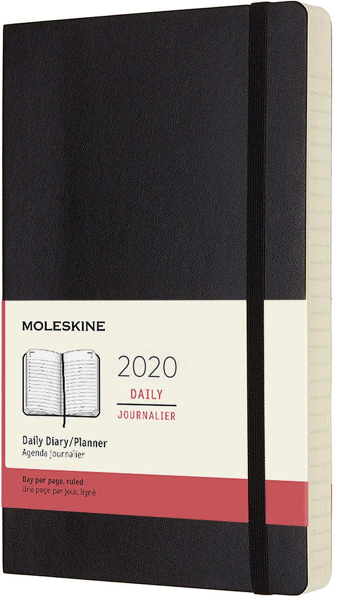 Ежедневник Moleskine 2020 13 х 21 см 400 страниц Чёрный Мягкая обложка (8058647628783)
Ежедневник Moleskine 2020 13 х 21 см 400 страниц Чёрный Мягкая обложка (8058647628783)