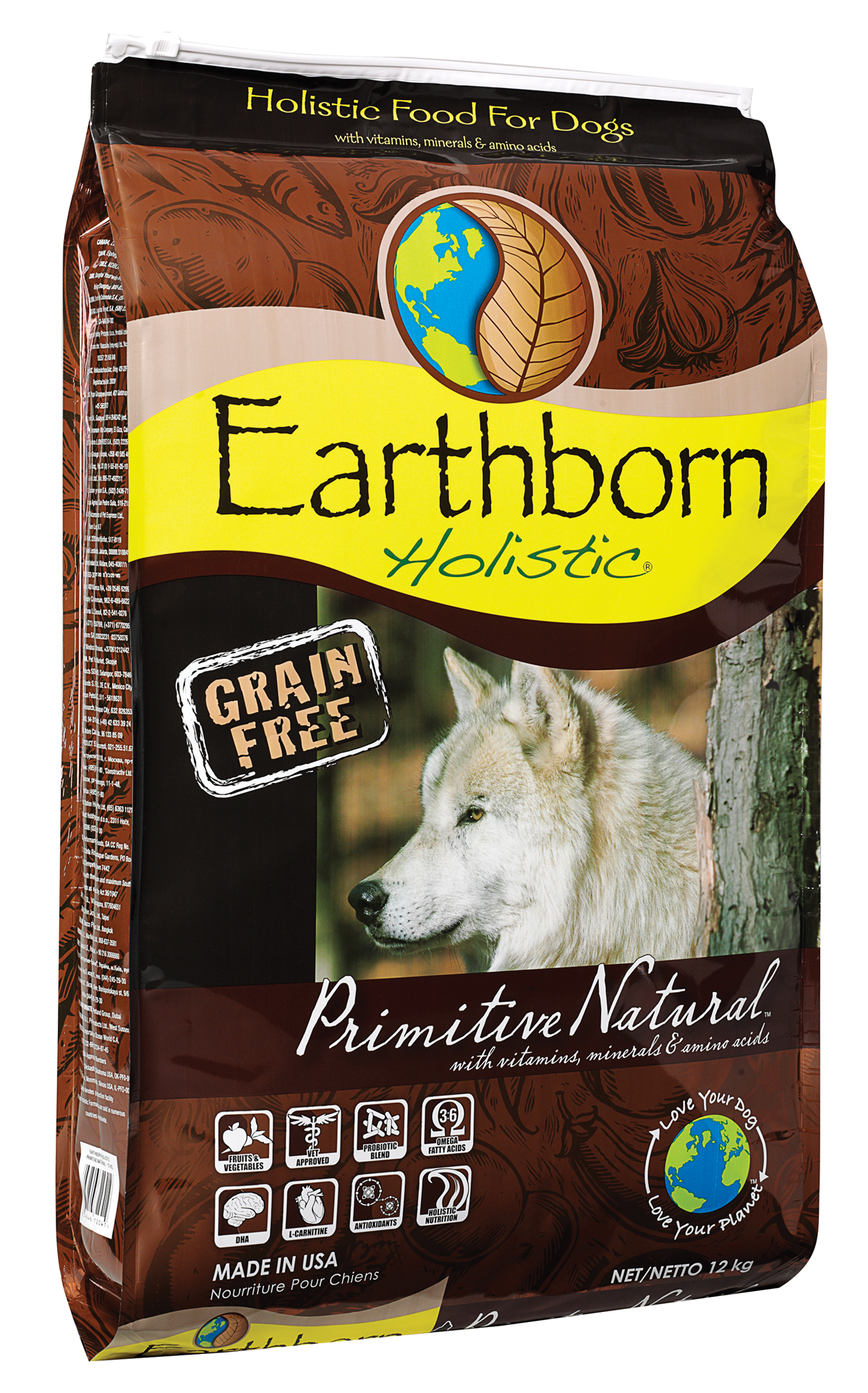 Сухой корм Earthborn Holistic Dog Primitive Natural для активных собак всех пород и возрастов курица и белая рыба 12 кг
Сухой корм Earthborn Holistic Dog Primitive Natural для активных собак всех пород и возрастов курица и белая рыба 12 кг