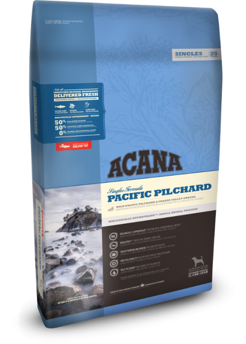 Сухой корм ACANA Акана Pacific Pilchard для собак всех пород и возрастов сардина 11.4 кг
Сухой корм ACANA Акана Pacific Pilchard для собак всех пород и возрастов сардина 11.4 кг