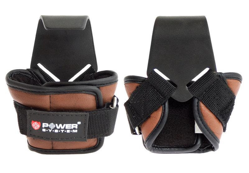 Спортивные крюки для тяги на запястья Power System Hooks PS-3300 Brown Коричневые L
Спортивные крюки для тяги на запястья Power System Hooks PS-3300 Brown Коричневые L