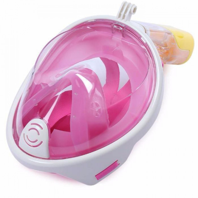 Маска для снорклинга и подводного плавания Easybreath Pink S/M полнолицевая, для дайвинга, крепление под экшн камеру (67849/2 SH)
Маска для снорклинга и подводного плавания Easybreath Pink S/M полнолицевая, для дайвинга, крепление под экшн камеру (67849/2 SH)