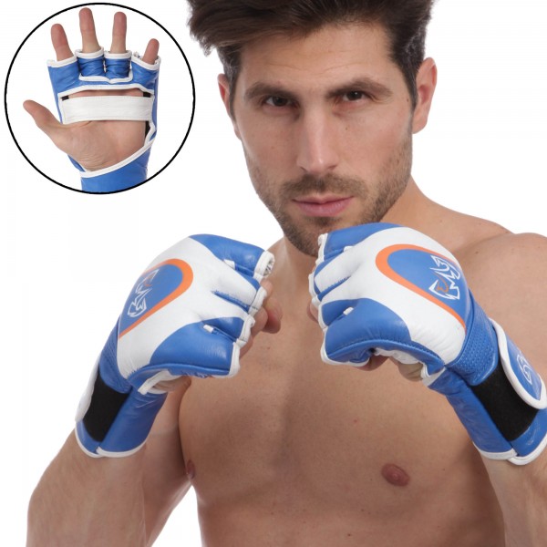 Перчатки для бокса Перчатки для смешанных единоборств MMA кожаные RIV MA-3305 р-р XL,синий (SKL00695)
Перчатки для бокса Перчатки для смешанных единоборств MMA кожаные RIV MA-3305 р-р XL,синий (SKL00695)