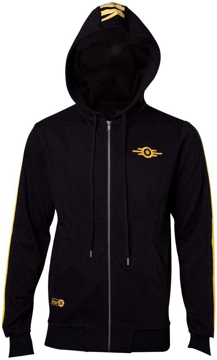 Толстовка с капюшоном Difuzed Fallout 76 - Vault-Tec Men's Zip Hoodie - S Черная (HD003754FAL-S)
Толстовка с капюшоном Difuzed Fallout 76 - Vault-Tec Men's Zip Hoodie - S Черная (HD003754FAL-S)
