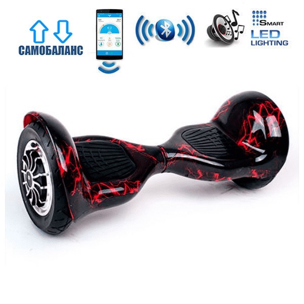 Гироборд Smart Balance Wheel U10 Premium +Autobalance +Арр 10" Красная молния (4607647)
Гироборд Smart Balance Wheel U10 Premium +Autobalance +Арр 10" Красная молния (4607647)