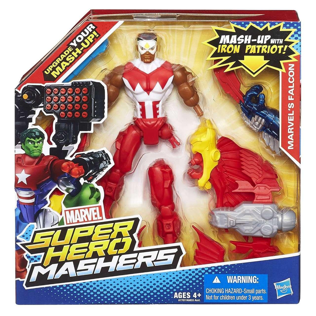 Разборная Hasbro фигурка супергероя Сокол - Marvels Falcon, Mashers, Marvel, -138268
Разборная Hasbro фигурка супергероя Сокол - Marvels Falcon, Mashers, Marvel, -138268
