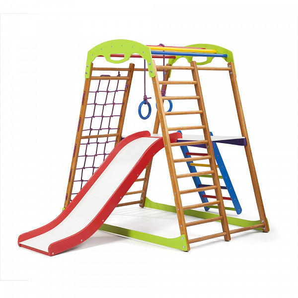 Детский спортивный комплекс для дома SportBaby BabyWood Plus 2 130х85х132 см (2341)
Детский спортивный комплекс для дома SportBaby BabyWood Plus 2 130х85х132 см (2341)